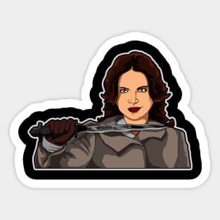 Evil Queen vs the Dark Swan Sticker